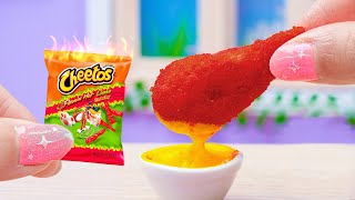 Best Of Miniature Food Recipe 🤗 How To Make Delicious Miniature Cheetos Fried Chicken
