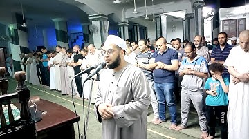 تلاوات من صلاة التهجد،  مسجد الرحمة المهداة،  للشيخ أسامة سلامة ما تيسر من سورة الأعراف ج١