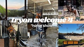 TRYON WELCOME 4!! *horse show vlog - part one*
