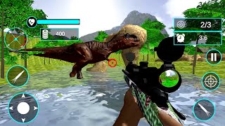 Wild Dinosaur Hunting Games: Animal Hunting Game Android Gameplay screenshot 2