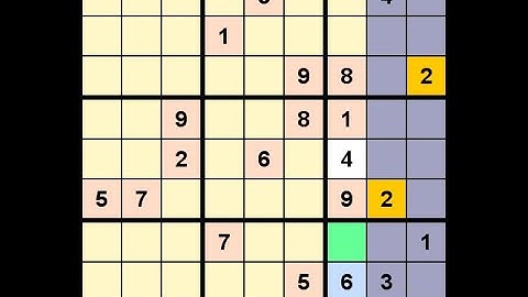 How to Solve Los Angeles Times Sudoku Expert August 2, 2021