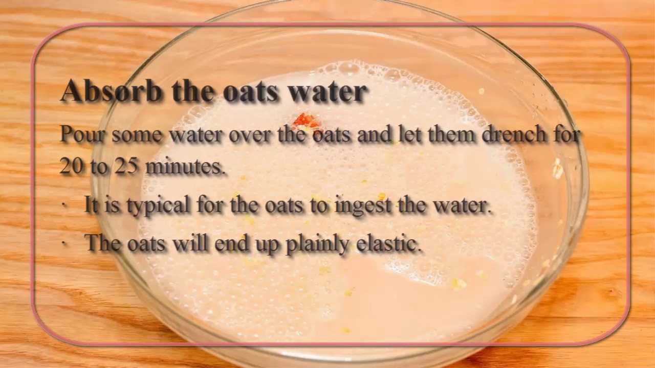 How to lose bally fat by drinking oatmeal water YouTube