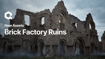 Brick Factory Ruins | Quixel Megascans | Now on @Fab