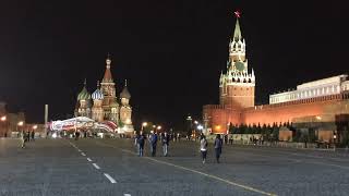 St. Basil’s Cathedral in Moscow’s Red Square Viewed at Night St. Basil’s Cathedral in Moscow’s Red Square Viewed at Night