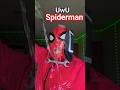 Uwu Spiderman 😅 Squid Game Guard Cosplay #shorts #comedy #brainrot
