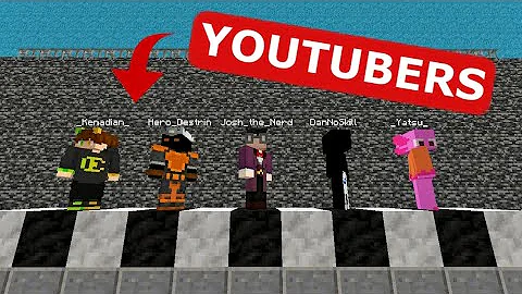 5 YouTubers Vs 5 Minecraft Escape Rooms!