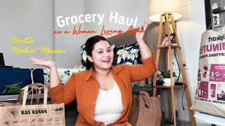 Monthly Grocery Restock as a Woman Living Alone🛒✨ | Blinkit + Flipkart Minutes screenshot 5
