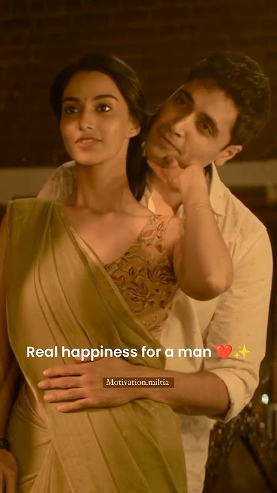 Real happiness for a men. ✨❤️ #love #couplegoals #shorts #youtubeshorts