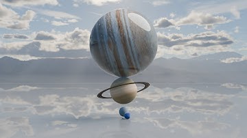 planet bouncing | Solar System Planet Size Comparison 3D 2025