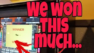 YOU WONT BELIEVE WHAT WE WON... Egyptian Treasure American Fruit Machine screenshot 1