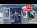 FULL Inside & Outside TOUR of the Ambulance Camper Conversion Solar power, shower, sink, toilet bed