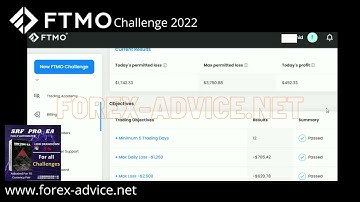 Ftmo Challenge 2022 (SRF PRO EA)