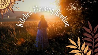 Witches' morning routine | Magical summer mornings