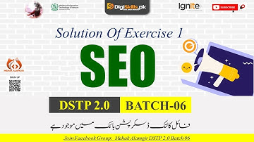 seo exercise 1 batch 6 | dstp 2.0 batch 06 seo exercise 1 solution