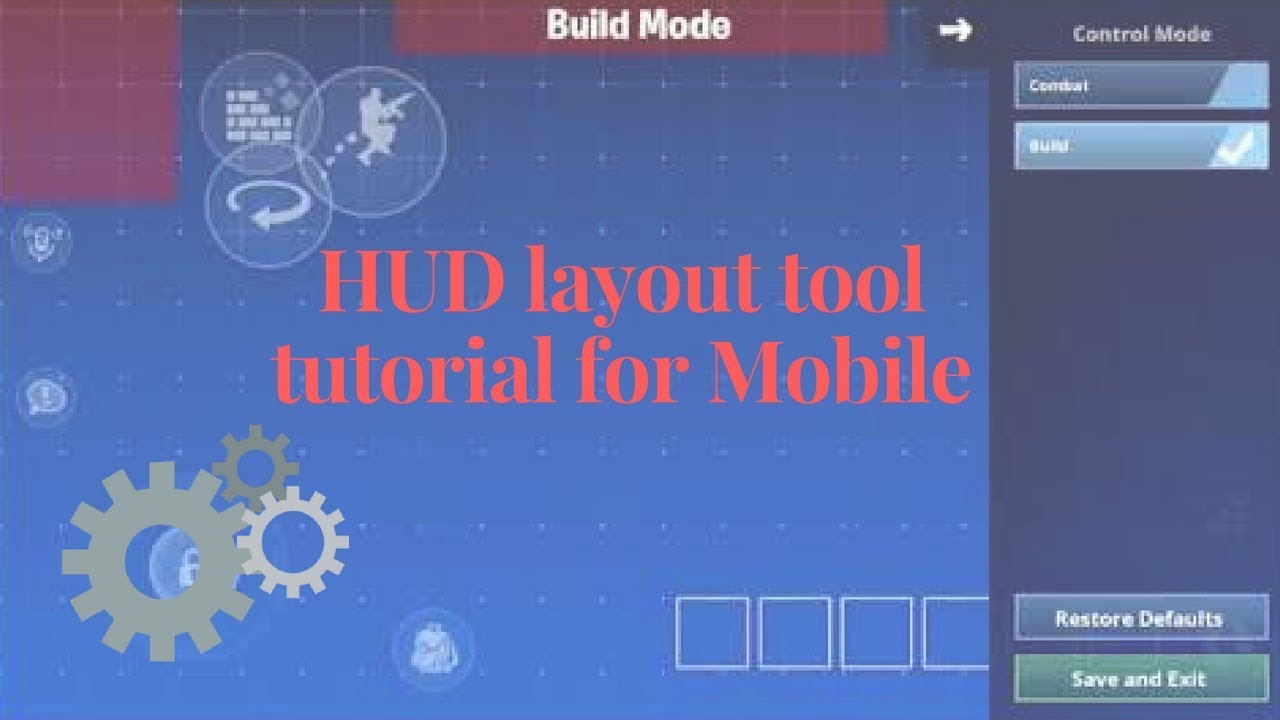 Fortnite Mobile Tutorial For Hud Layout Tool Youtube