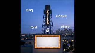 1968 KTLA Channel 5 Evening Movie Intro (digitally reproduced)
