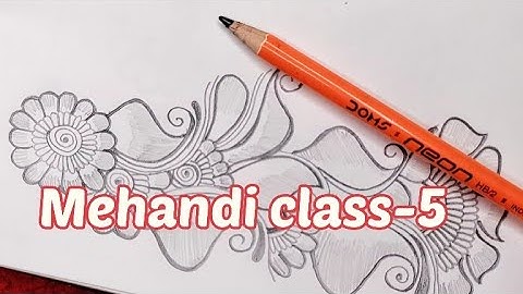 Mehandi class-5 ❤️ Simple Arabic Mehandi designs for beginners❤️Do subscribe for more updates ❤️