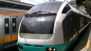 【ＭＨ２発＋空笛】Ｅ６５３系回送 高尾駅発車