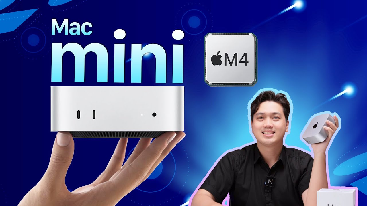 Mac Mini M4 16GB 256GB | Giá ưu đãi trả góp 0%, chính hãng