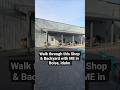 Walk through this shop and backyard with ME!