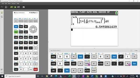 Arclength on a TI-84 and Desmos