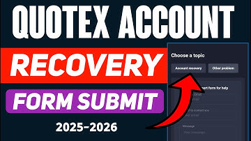 Block Deleted Quotex Account Recovery Process | How To Recover Quetex Account | QUOTEX Account Block
