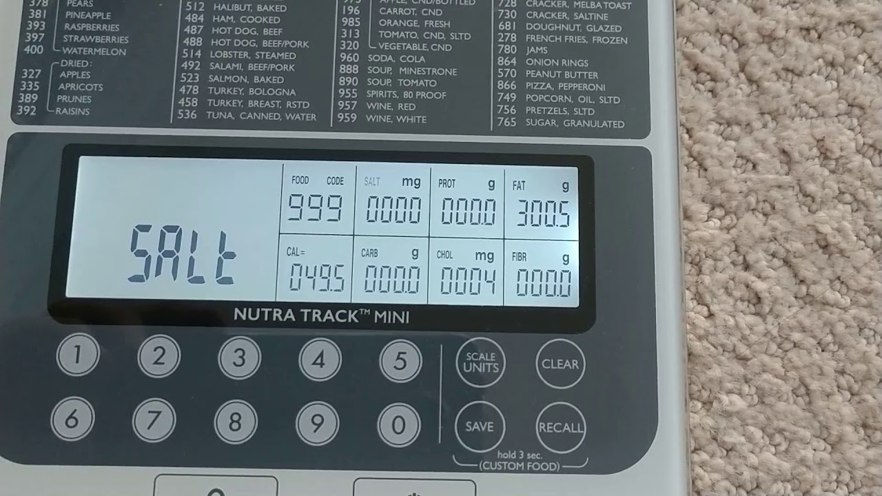 Big Sale! NUTRA TRACK Food and Nutrition Scale, an American Co. You CAN  FIND Cheaper BUT You Cant FIND Better, Our Proprietary USDA Nutritional