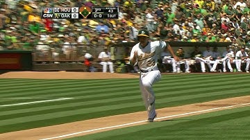 HOU@OAK: Moss gives A