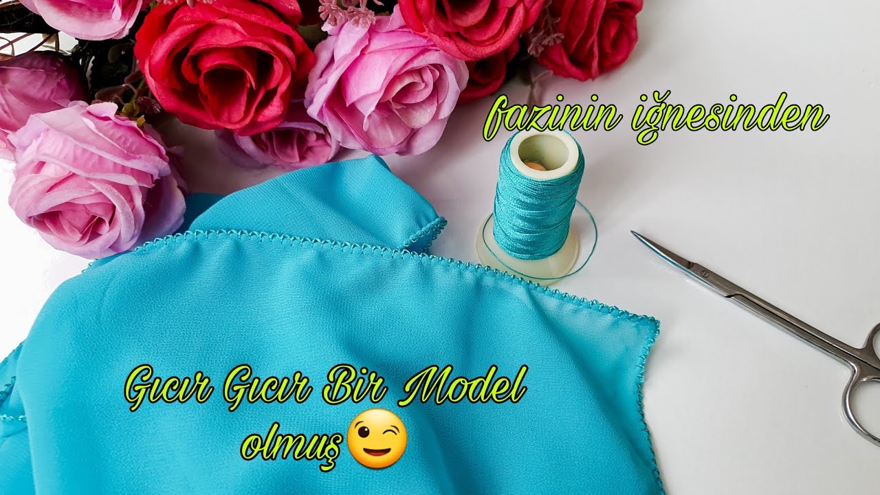 Cam Göbeği Rengine Bayılacağınız Bir İğne Oyası Modeli İle Geldim 🔥💐🇹🇷Ağır Ve Şık Duruş Budur!👍