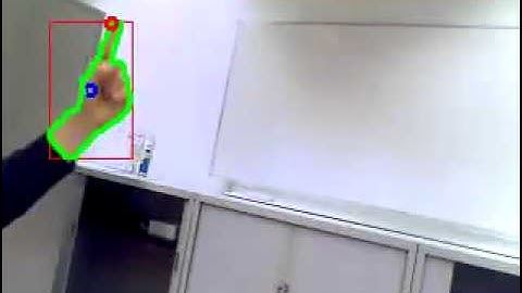 fingertip detection test 2   using opencv