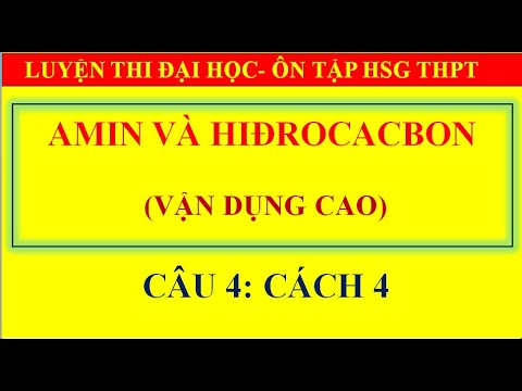 Video Câu 4:Hỗn hợp khí X gồm đimetylamin và hai hidrocacbon... - youtube