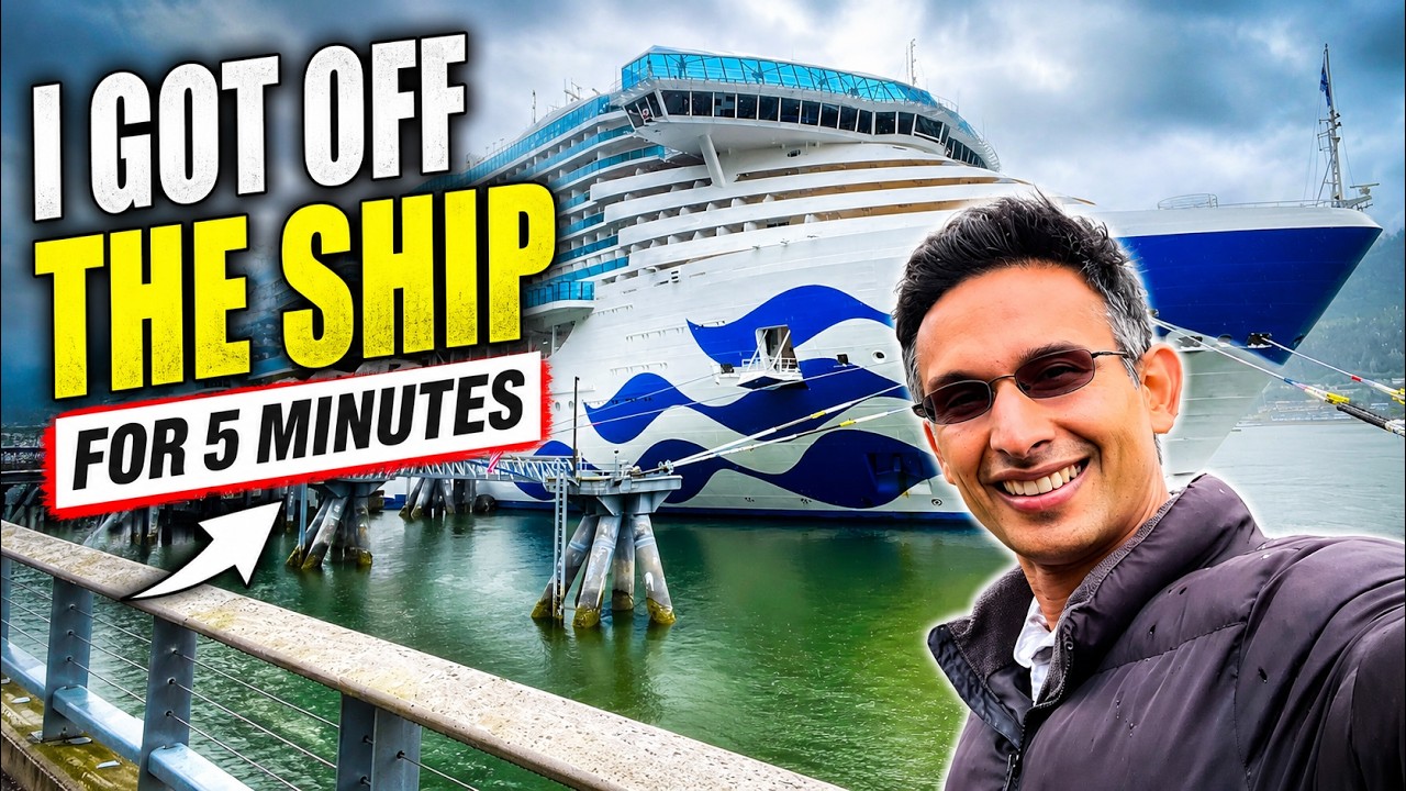 I Got Off Star Princess For Only 5 Minutes In Juneau Alaska