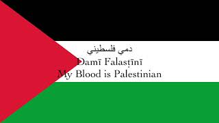 My Blood is Palestinian (Damī Falasṭīnī) — Arabic, English, and Transliteration Resimi