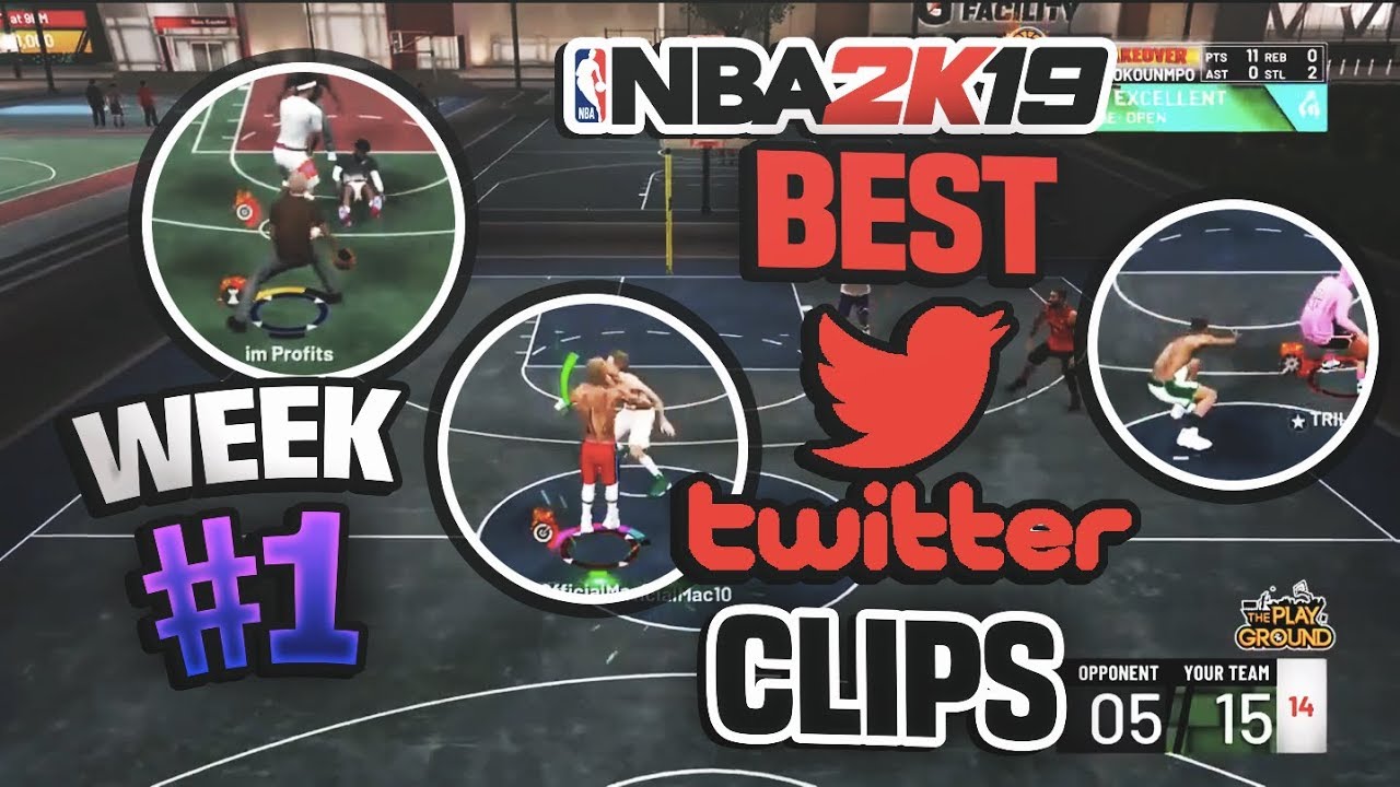 NBA 2K19 BEST TWITTER CLIPS OF THE WEEK!!! HALF COURT SHOTS, ANKLE BREAKERS AND 250K FREE VC! #1 - YouTube