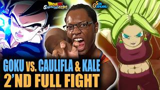 We NEEDED SSJ Females? | Full 2nd Fight: Goku Vs. Caulifla & kale | Dragon Ball Sparking! ZERO
