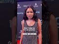 storm reid has advice for creators: KEEP GOING. #blackhistorymonth #missingmovie | MISSING #shorts