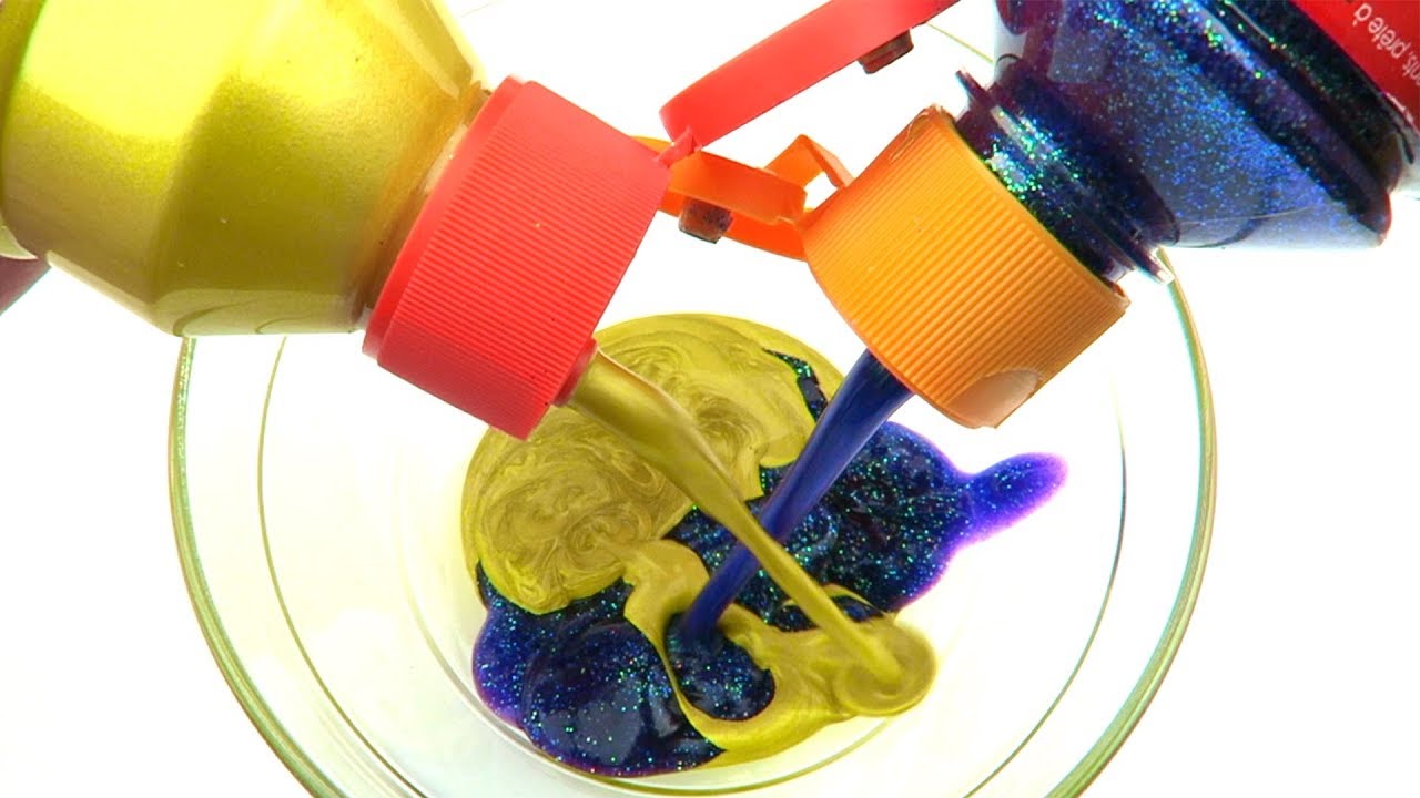 Making Golden Cloud Slime DIY! Satisfying Slime Tutorial!