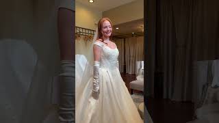 COME WEDDING DRESS SHOPPING WITH ME!!!! 😭🤍💍 #weddingdress #wedding #bride