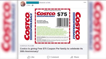 Costco warns customers about scam $75 coupon spreading on social media