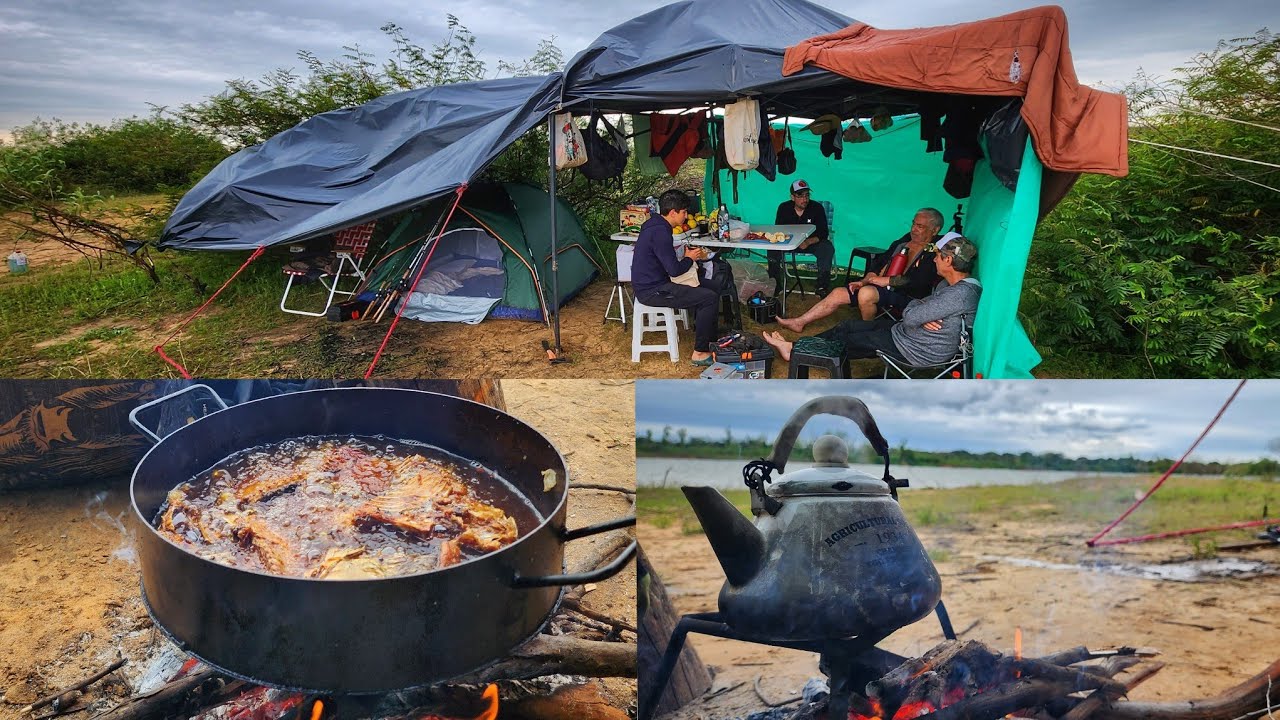 Campamento de pesca 2023. Pesca de surubíes, dorados y bagres. Pesca variada, Cook y Fish