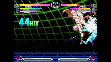 mvc2 Storm drones corner combo