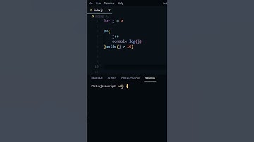 how to use do   while loop in javascript #javascript #shorts