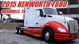 2015 Kenworth T680 with Paccar MX-13 and Collision Mitigation - Stock #409438