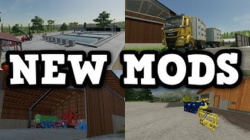 NEW MODS SHOWCASE! Fish Farming, Wazee De551, Plus MAN TGS Tank Pack