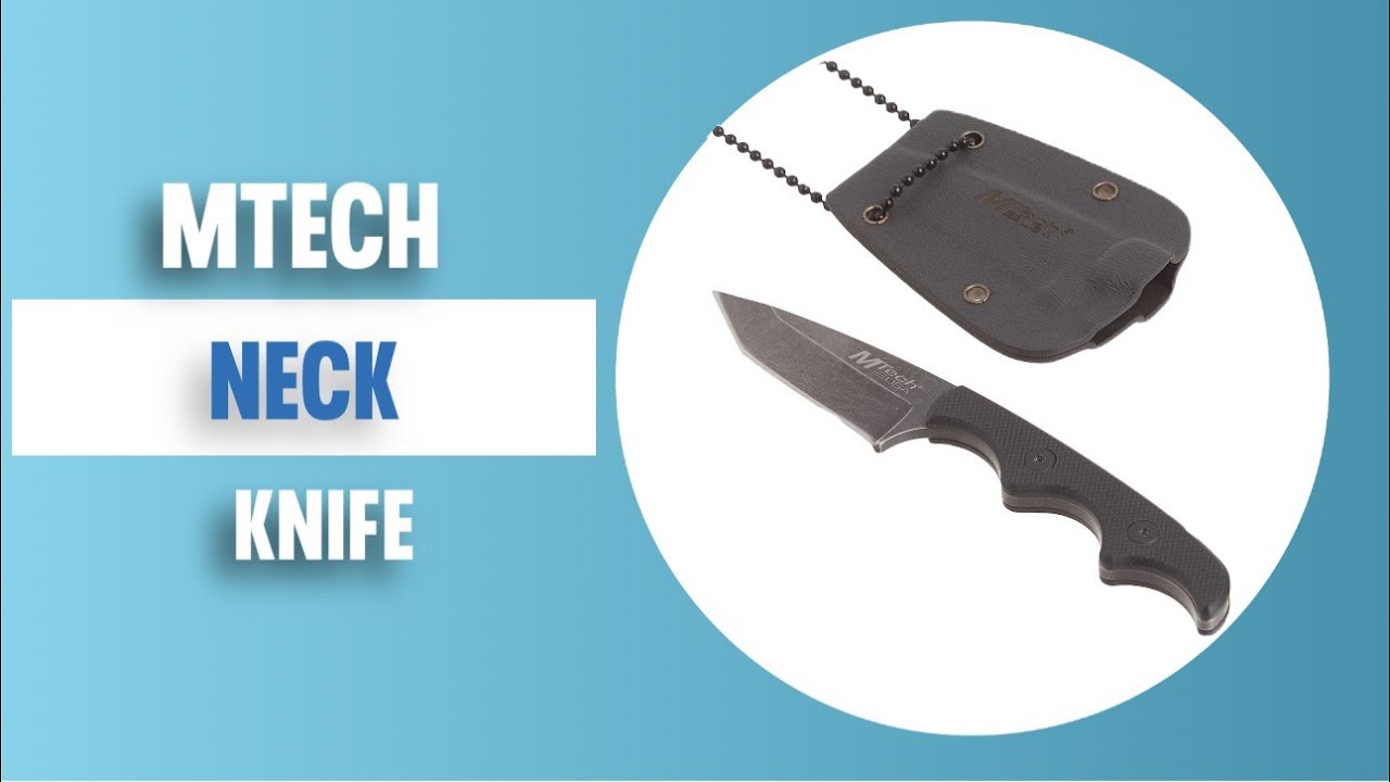MTech MT-673 Neck Knife Review - YouTube
