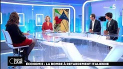 Economie : la bombe à retardement italienne #cdanslair 04.10.2018