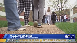 Walkout Warning: Knox County students reminded of consequences