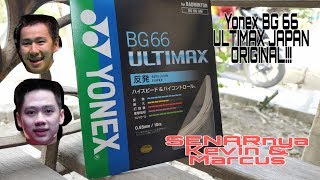 SENAR YONEX BG 66 ULTIMAX JAPAN ORIGINAL!!! MA NYOSSSS!