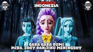INDONESIAN DUBBING: GARA GARA RUMI. MIRA, ZOEY AND JINU MENINGSOY - KPOP ANIMATION DEMON HUNTERS