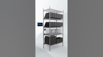 MonolithIoT Factory Line-side Storage Inventory Management Smart Shelf Suit Lean Manufacturing